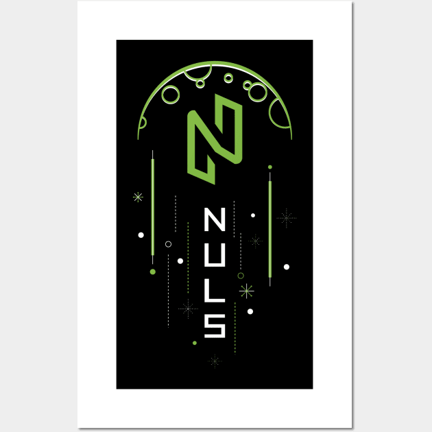NULS to the Moon Wall Art by NalexNuls